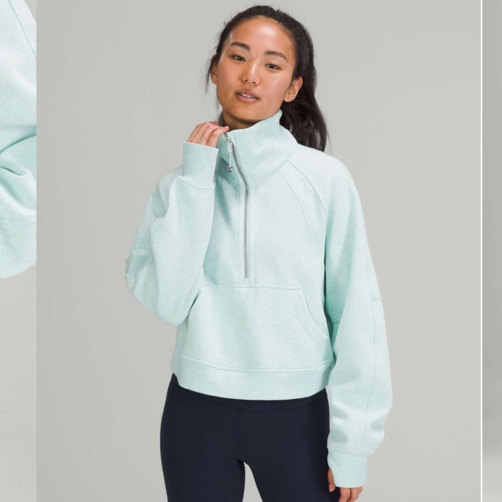 Lululemon Scuba Oversized Funnel Neck Half Zip